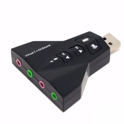 External Usb Sound Card Adapter - Double