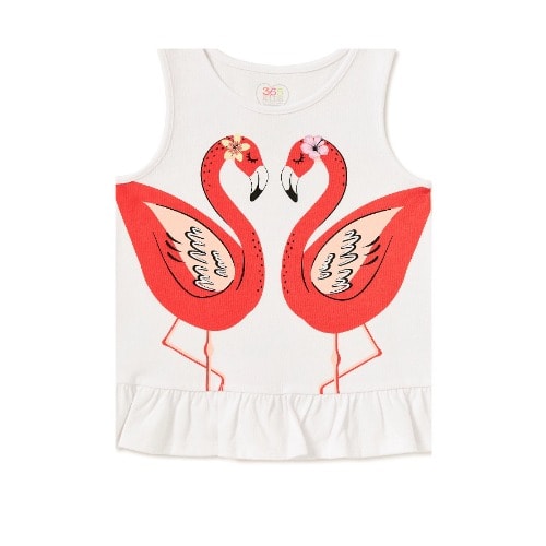 365 Kids Girls Summer Multi Pack Tank Top - 3 Packs