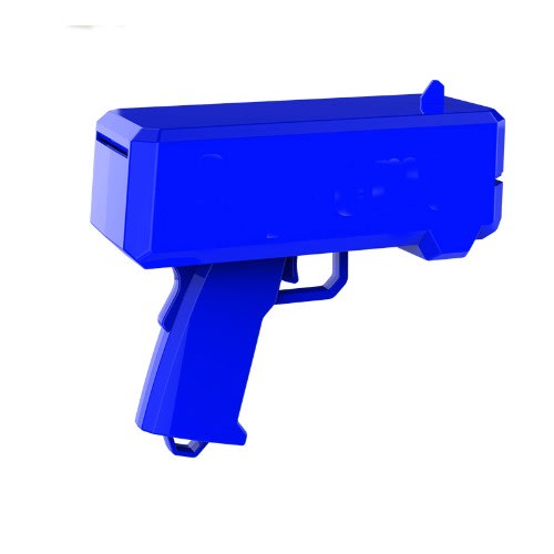 Unbranded Cash Canon Money Gun Spraying Machine - Blue