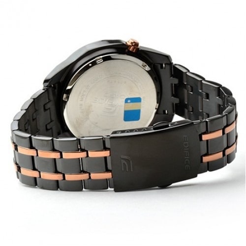 Edifice Two-tone Chronograph Watch EFR-534BKG-1AV Super illuminator