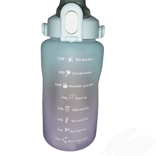 Set Of 2 Water Intake Tracker Bottles- 1.5Litres