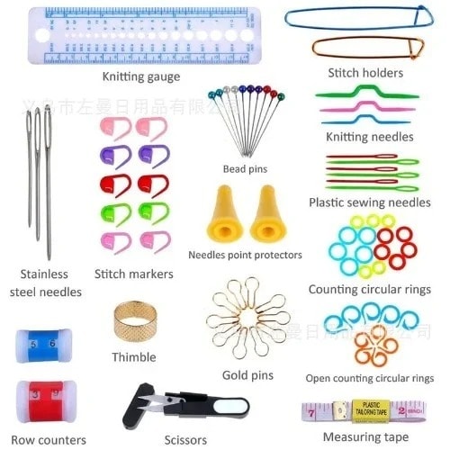 Crochet Hooks Set With Accessories Plus Free Storage Bag