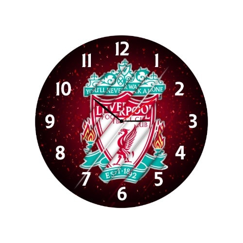 Liverpool Football Club Logo Custom Branded Wall Clock