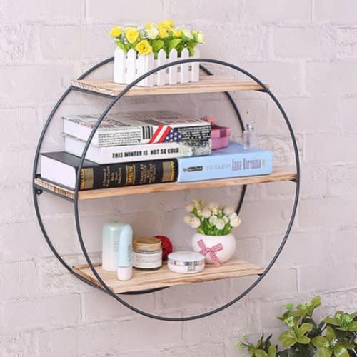 Circle 3 Layer Floating Shelf