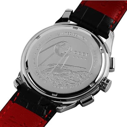 Cp-7002-04 Sputnik 1 Men's Leather Watch - Gold