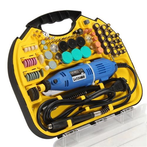 Electric Rotary Drill Grinder Engraver Polisher Tool Set
