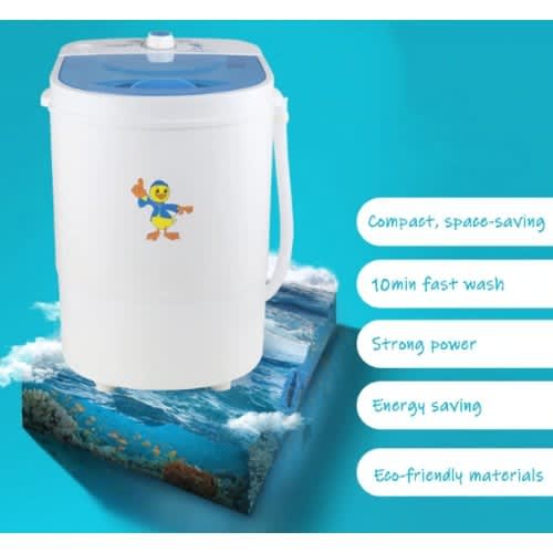Compact Energy Saving Simple Washing Machine 4.5kg Single Tub