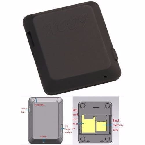 X009 Gsm Sim Card Hidden Mini Spy Camera Audio Video Record
