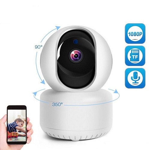 Smart IP Wireless Security CCTV Camera,Two Way Audio with Night Vision