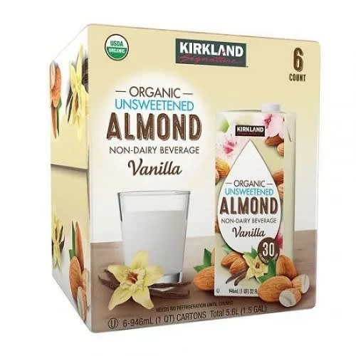 Organic Unsweetened Almond Non Dairy Beverage - 946ml - Pack Of 6