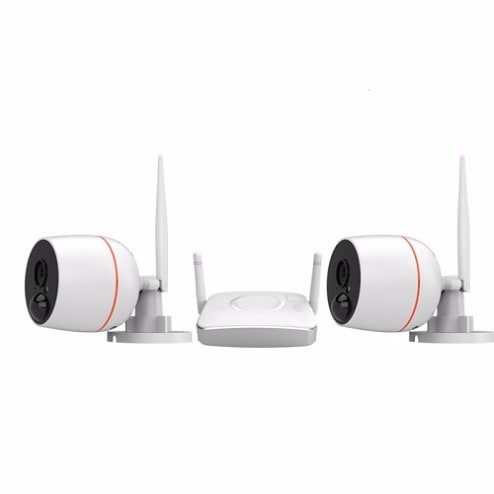 2ch Real-time Wireless Nvr Kit