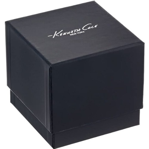 Men's 'transparency' Quartz Stainless Steel And Black Leather Dress Watch