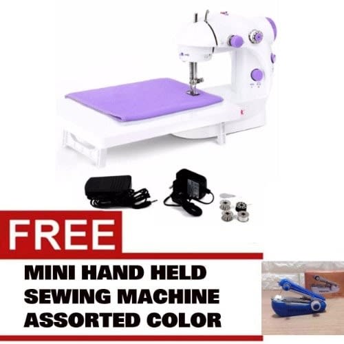 Desktop Sewing Machine + Table Extension Board + Free Mini Sewing Machine