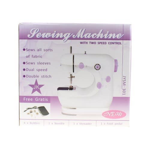 Desktop Sewing Machine With Two Speed Control - Jysm-301