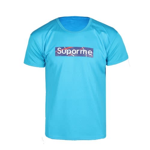 Sky Blue T Shirt Polo
