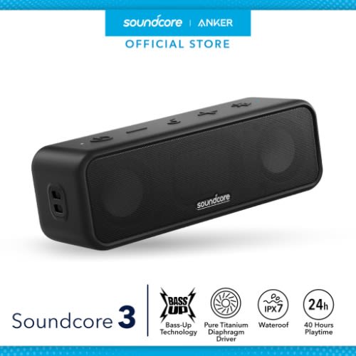 Soundcore 3 Bluetooth Speaker With Stereo Sound