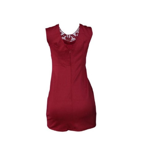 Lace Detailed Mini Dress
