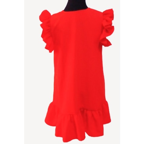 Red A- Line Dress