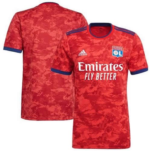 Men's Official Olympique Lyonnais Away Jersey