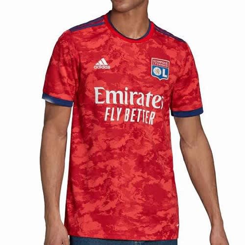 Men's Official Olympique Lyonnais Away Jersey