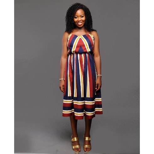 Twisted Strap Hand Dress