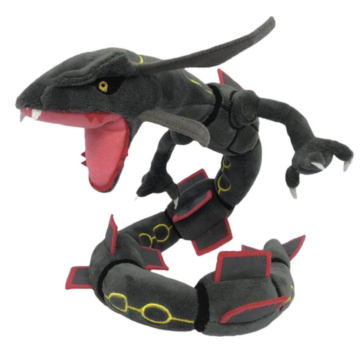 Rayquaza Plush Toy Japan Anime Cartoon Stuffed Animal Doll Toy Black