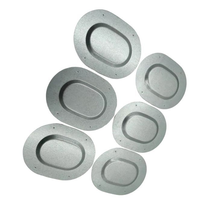 6 Pieces GM Oval Drain Plug GM Floor Pan Body Plugs For GTO 442 GS