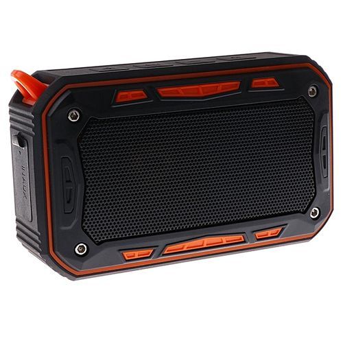 Portable Bluetooth Wireless Speaker Waterproof Sports FM TF Stereo Orange HT-S