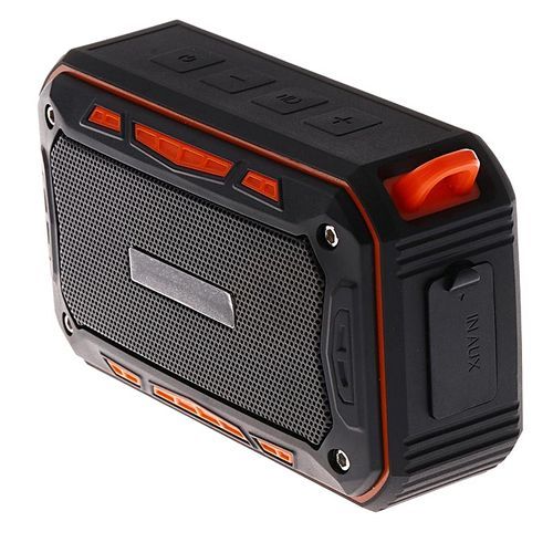 Portable Bluetooth Wireless Speaker Waterproof Sports FM TF Stereo Orange HT-S