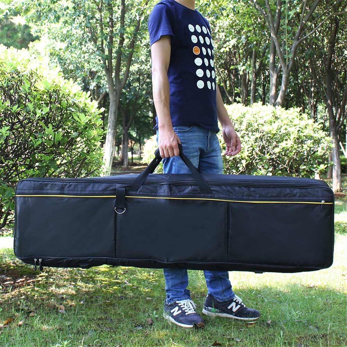 61/76/88 Keys Waterproof Electronic Keyboard Bag Thickened Protective Case Cover For Piano Keyboard Instrument 88 Key