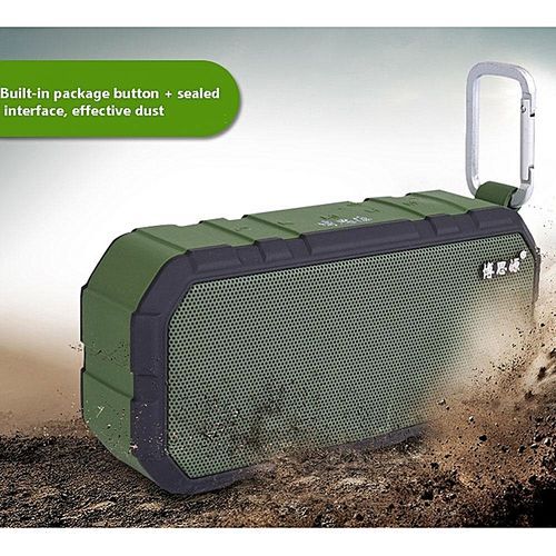 Bluetooth 4.0 Speaker Wireless Outdoor Portable IPX6 Waterproof Speakers With 5W Stereo Driver, Built In Mic, Handsfree, 15H Playtime,Sports,Travel,Shower Beach HT-S