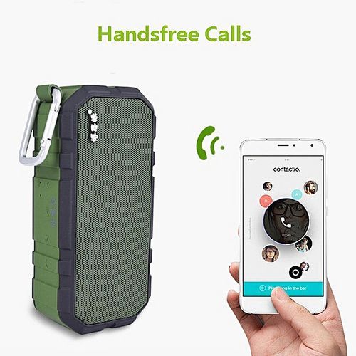 Bluetooth 4.0 Speaker Wireless Outdoor Portable IPX6 Waterproof Speakers With 5W Stereo Driver, Built In Mic, Handsfree, 15H Playtime,Sports,Travel,Shower Beach HT-S