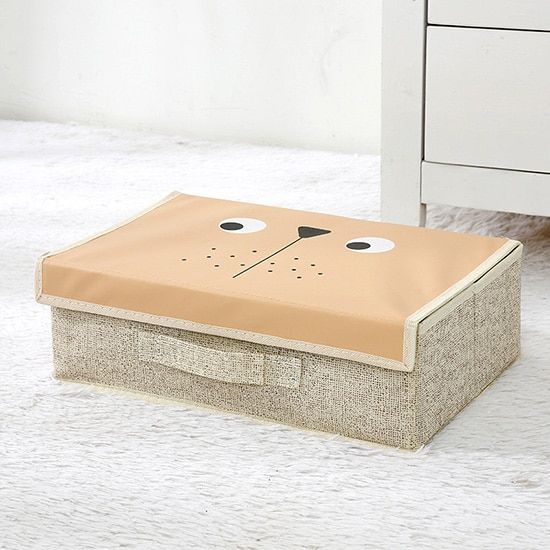 Lattice High Capacity Stocked Folding Bag Storage Box