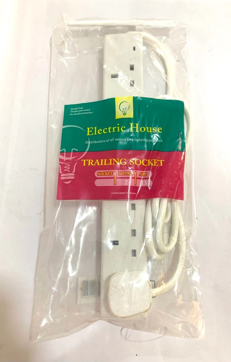 ELECTRIC HOUSE POWER EXTENSION UNIT 6 WAY