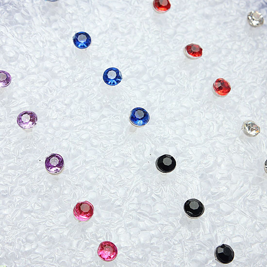 20Pairs Rhinestone Crystal Style Plastic Earrings Studs Pin Jewelry Wholesale US