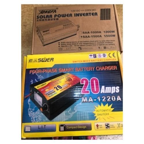 1500w Solar Power Inverter With 20A Charger (2in1)