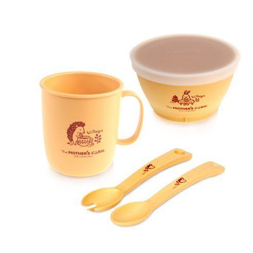 Mother's Corn Child-led Baby Tableware Set A