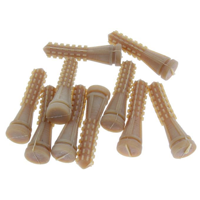 10Pcs Hair Removal Sticks Poultry Plucking Fingers Hair Yellow 02