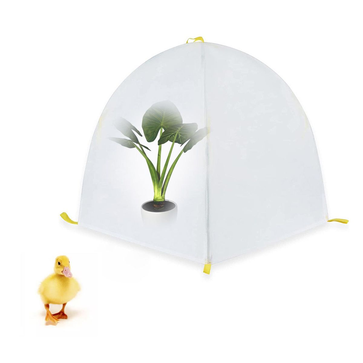 1 Set Plant Frost Protective Covers Winter Shrub Covers Warm Plant Protection