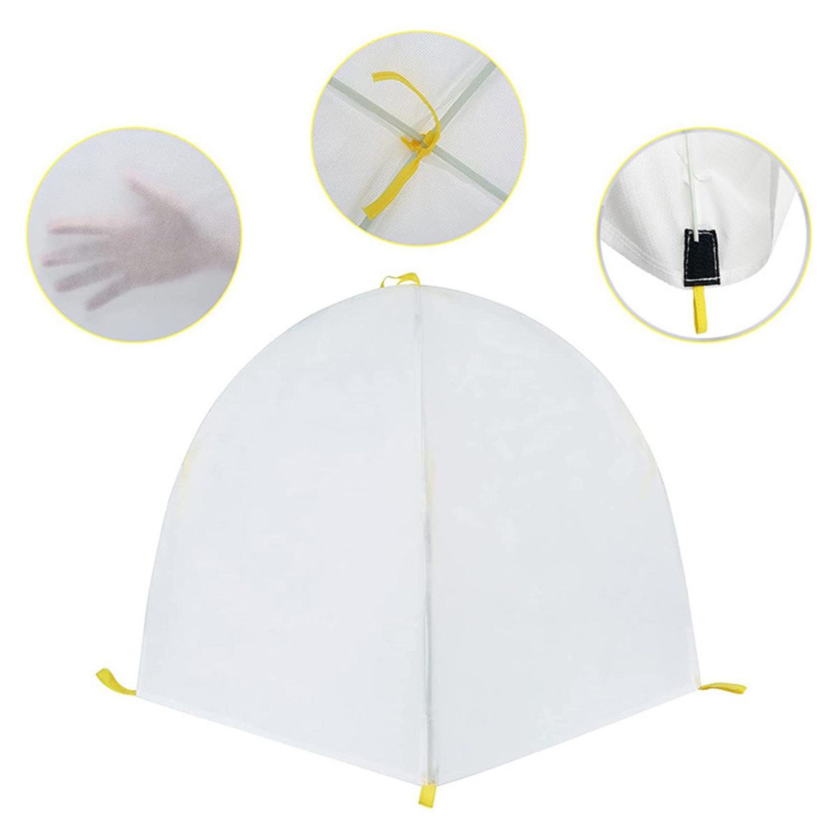 1 Set Plant Frost Protective Covers Winter Shrub Covers Warm Plant Protection