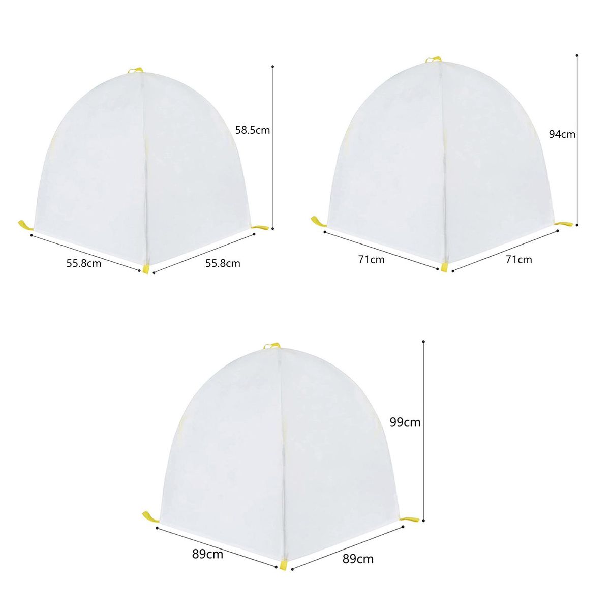 1 Set Plant Frost Protective Covers Winter Shrub Covers Warm Plant Protection