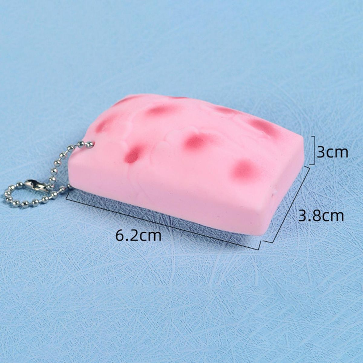 Rice Cake Toy Squeezing Rice Cake Fidget Squishes Toys Pink