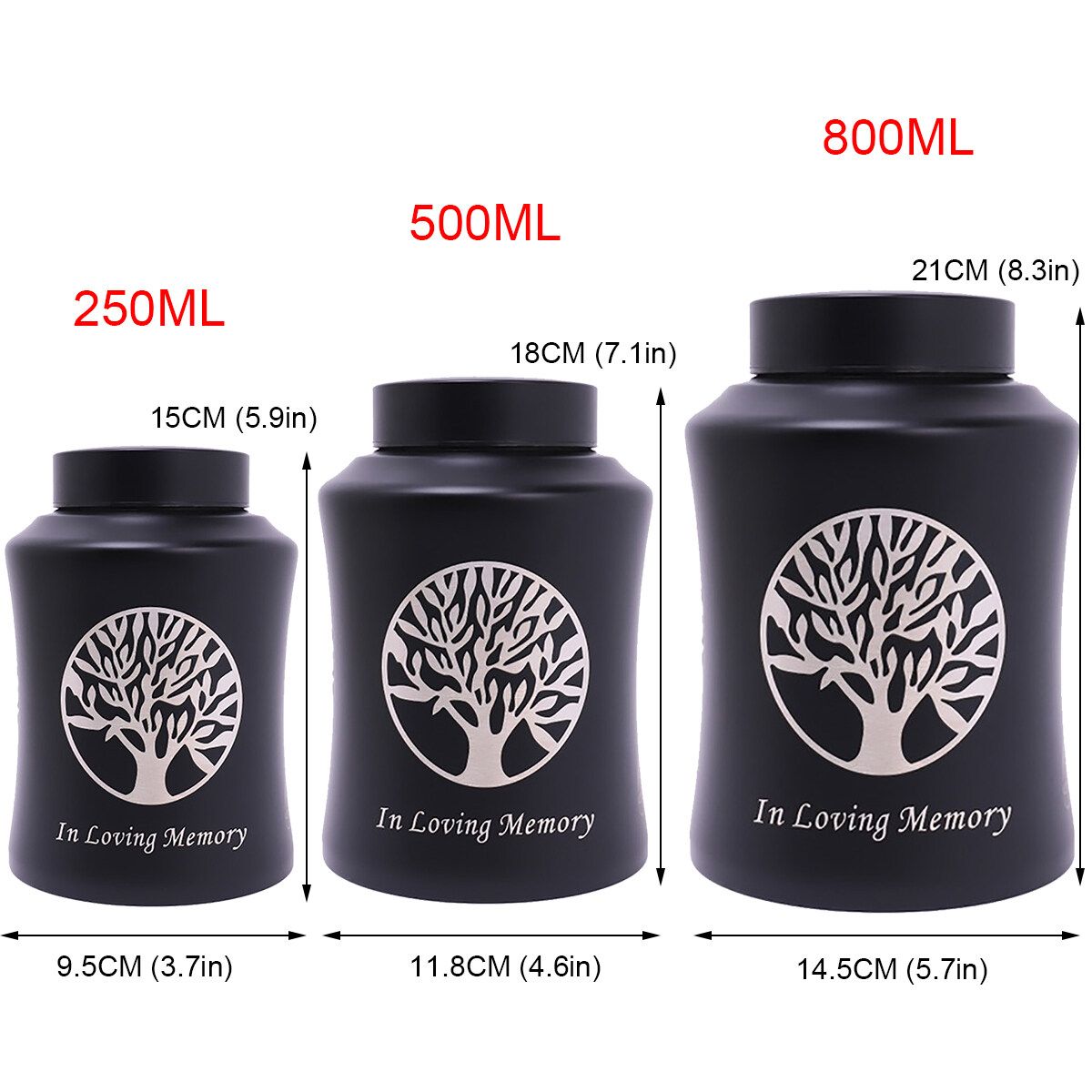 Pet Ashes Pet Keepsake Urn Glory Custom Engraved Tree Of Life Cremation Urn Gold 800ml