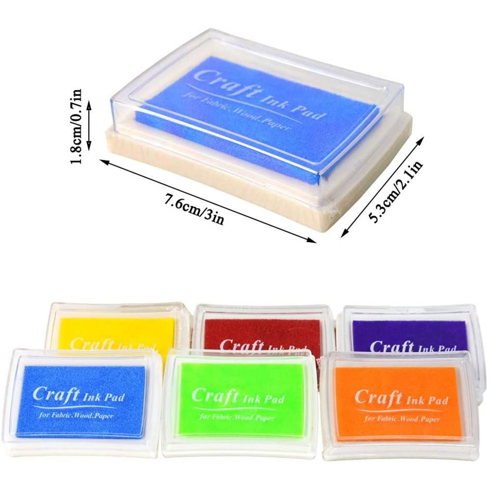13 Pcs Acrylic Stamp Blocks Tools Set, Including Clear