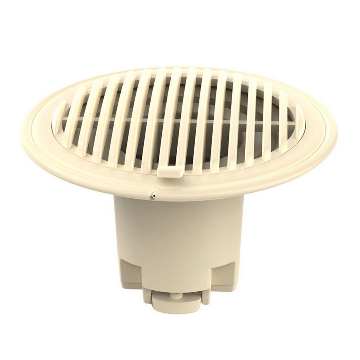 Floor Strainer Shower Floor Drain Backflow Preventer Valve Sewer Core Milky White