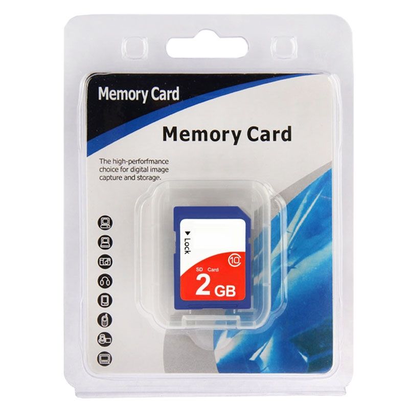 2GB Class 10 SDHC Camera Memory Card