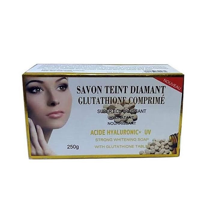 SAVON TEINT DIAMANT GLUTATHIONE COMPRIME 3 Pieces