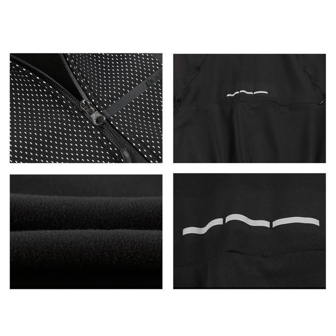 Cycling Jacket Bicycle Breathable Softshell Fleece Lining XL