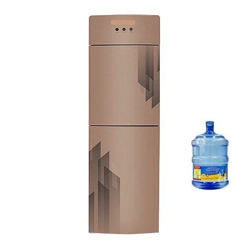 Water Dispenser With 2 Taps And Fridge Pv-r6jx-5gn + Free Water Refill