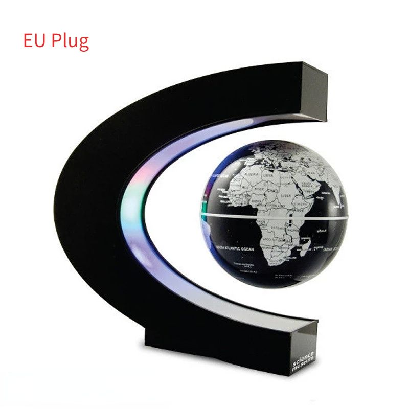 World Globe Mapa Home Decor Accessories Globe-Black EU Plug